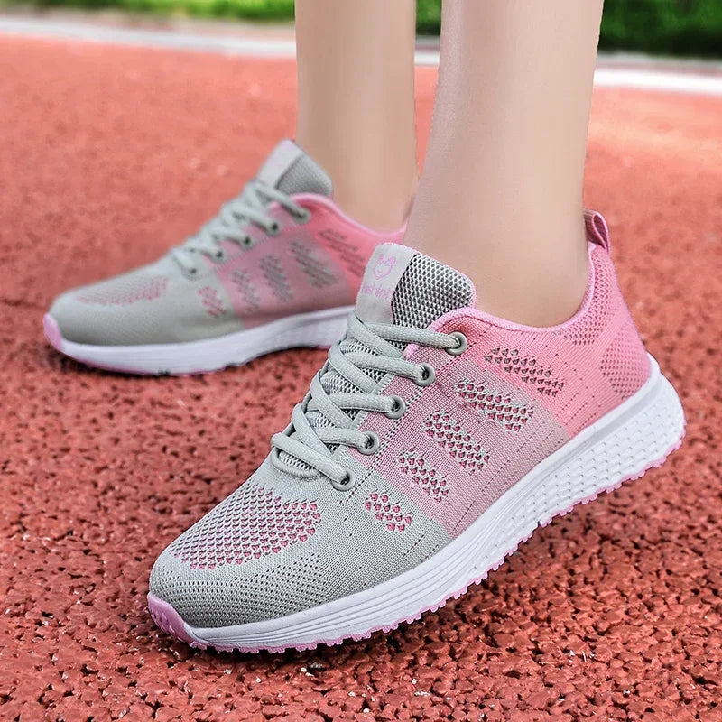 Breathable Mesh Casual Sneakers for Women