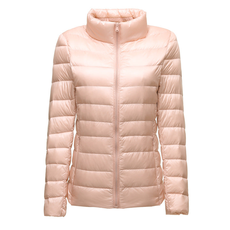 Ivyshape | Women's Winter Soft White Duck Down Jacket