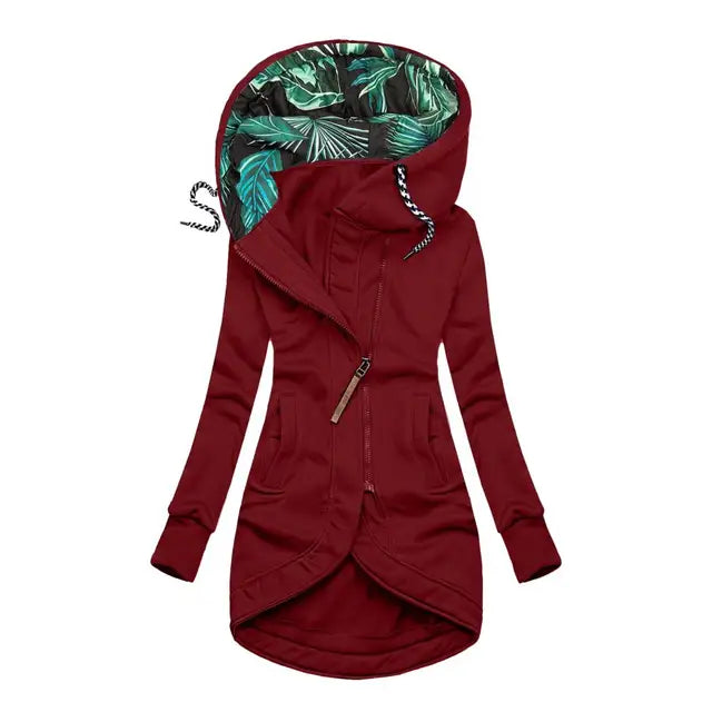 Ivyshape | Elegant Hooded Coat