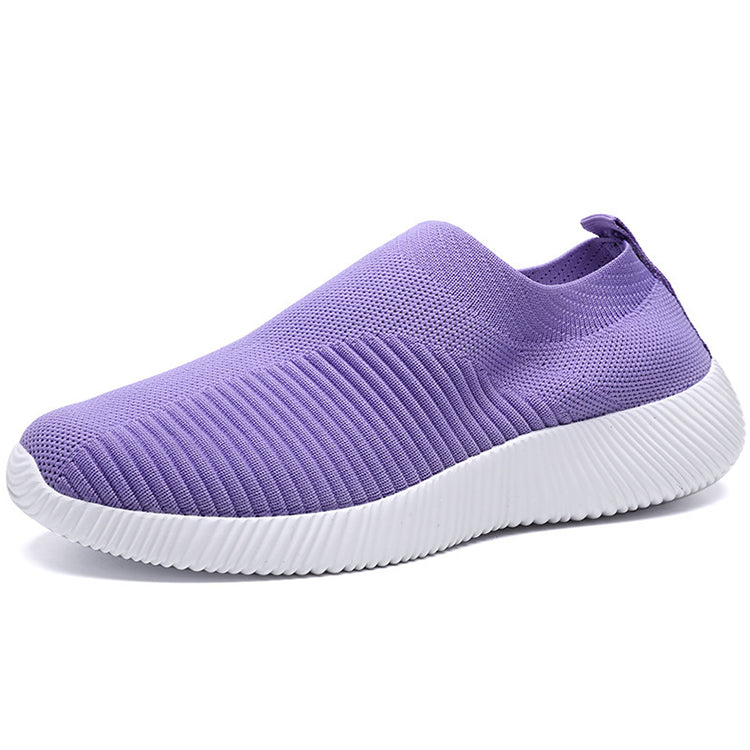 Lightweight Breathable Flat Sneakers for Women