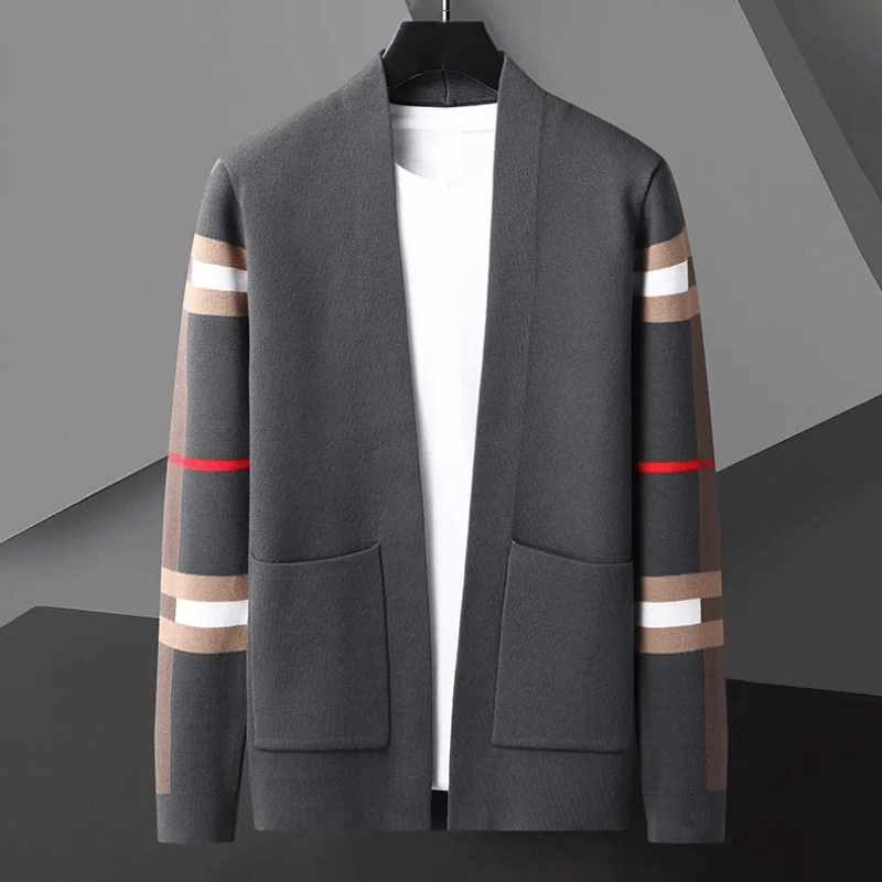 Ivyshape | Hochy High-Quality Cardigan Made of Merino Wool