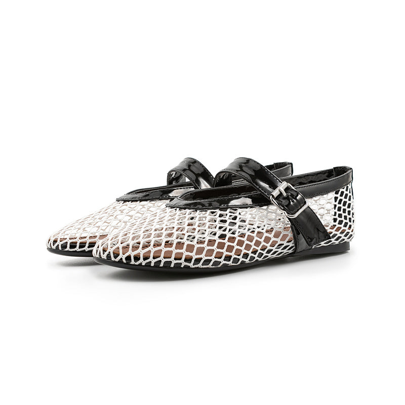 Elegant Diamond Studded Mary Jane Shoes for Women