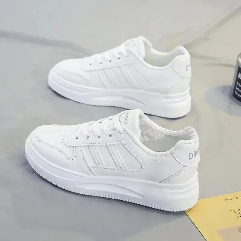 Women's Casual Flat Lace-Up Sneakers for Summer