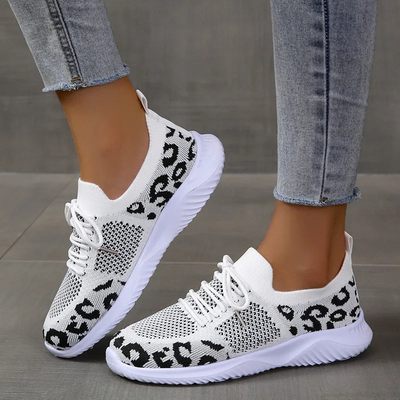 Ivyshape | Leopard Sneakers