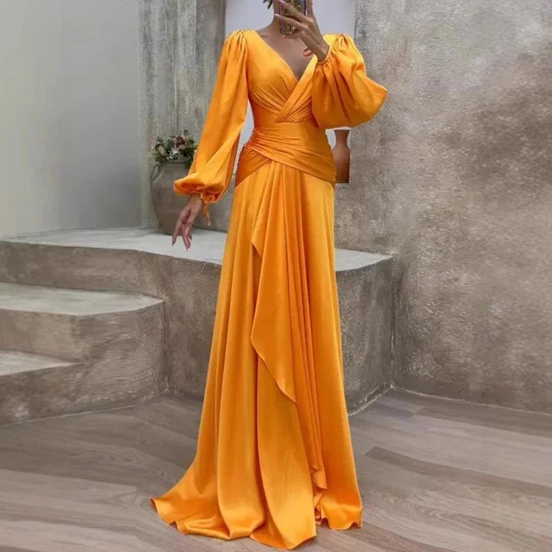 Ivyshape | Elegant Flowing Gown