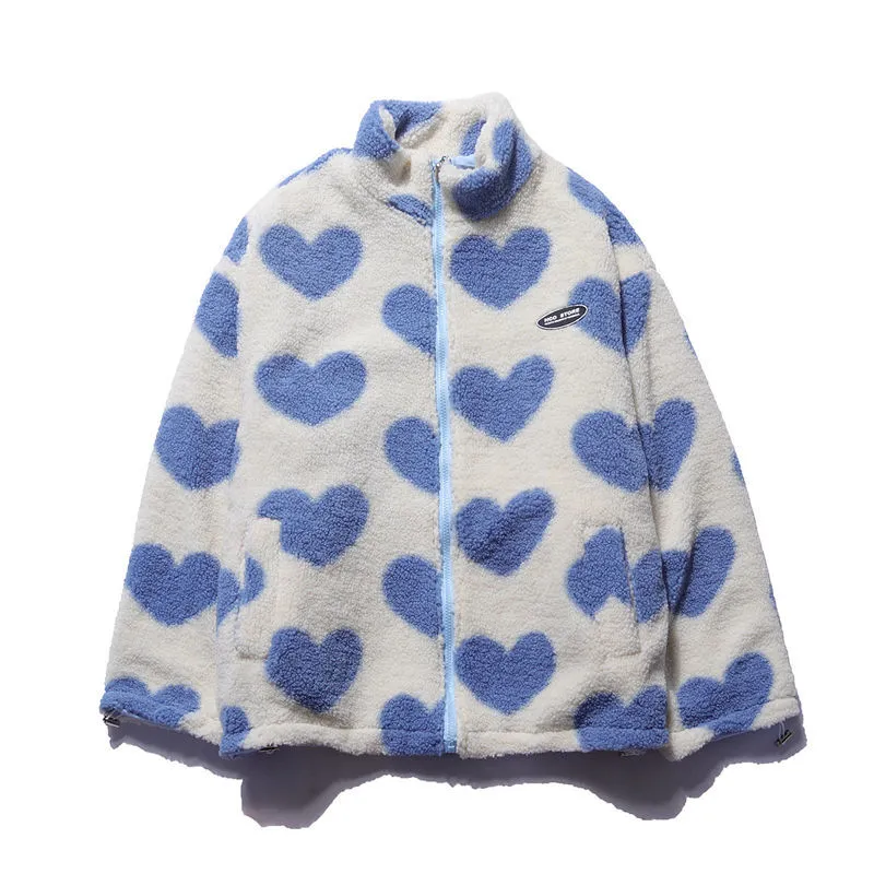 Ivyshape | Double-Sided Heart Coat