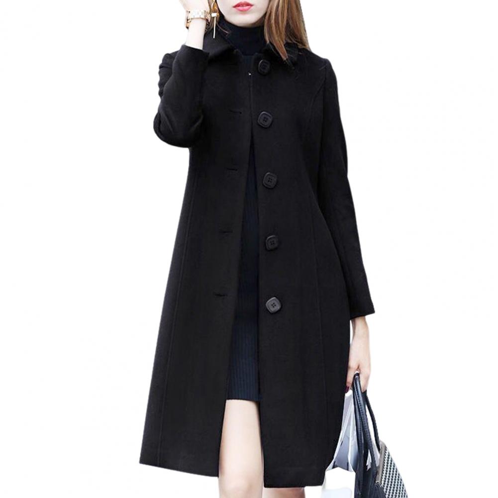 Ivyshape | Women's Mid-Length Elegant Winter Coat