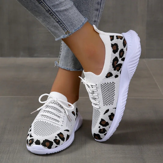 Ivyshape | Leopard Sneakers