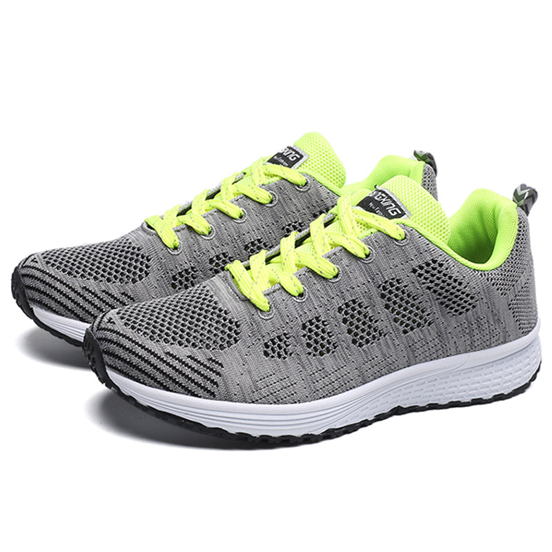 Women's Breathable Outdoor Lace-Up Sneakers