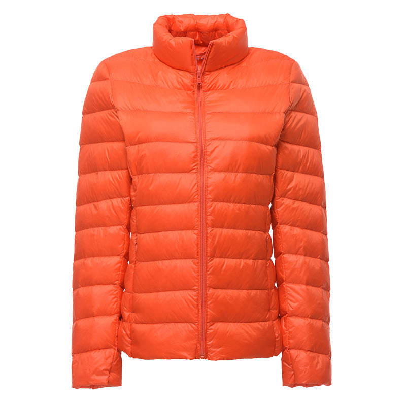 Ivyshape | Women's Winter Soft White Duck Down Jacket