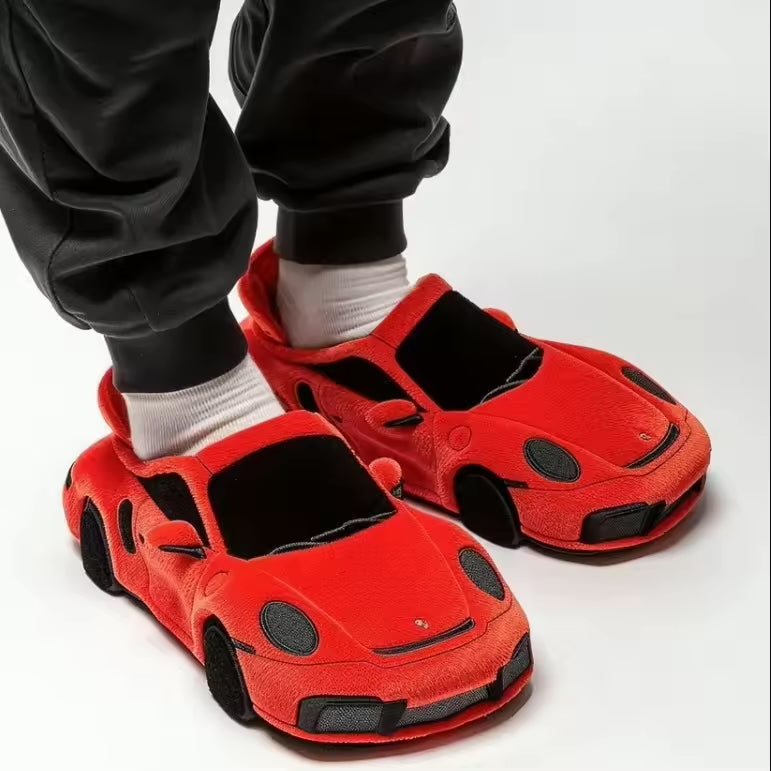 IvyShape | Auto Inspired Design Slippers with Non-Slip Sole for Maximum Comfort