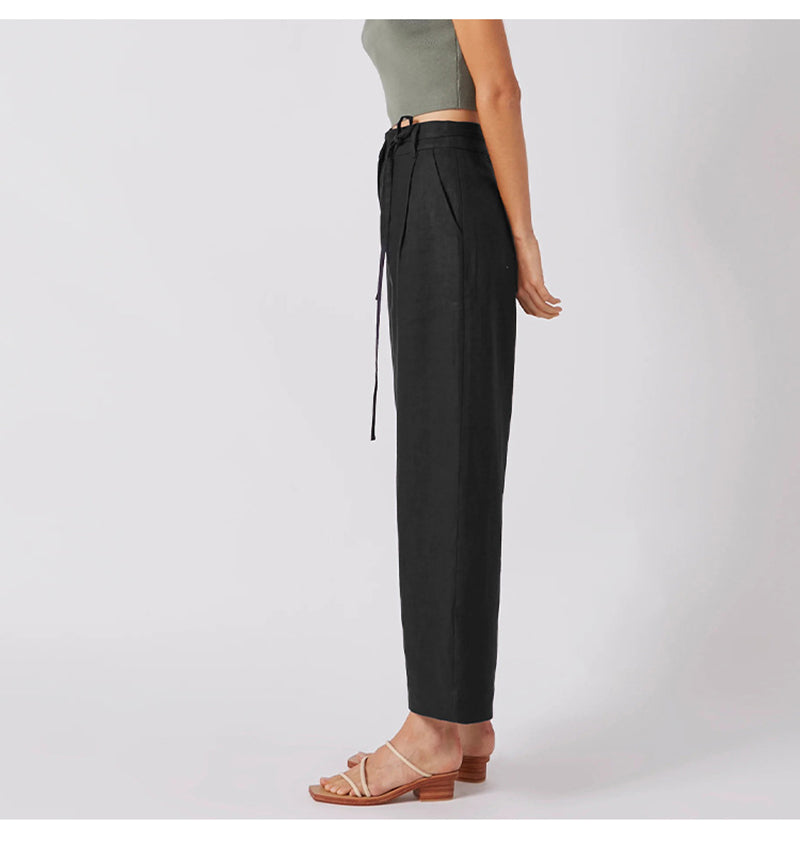 Ivyshape | Women's Trendy Wide Leg Trousers High Waist