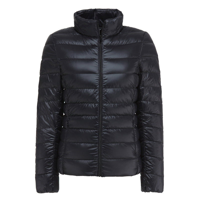 Ivyshape | Women's Winter Soft White Duck Down Jacket