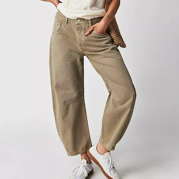 Ivyshape | Pants with Flared Legs