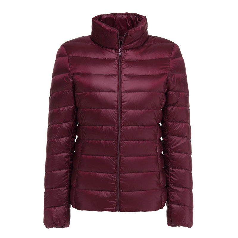 Ivyshape | Women's Winter Soft White Duck Down Jacket