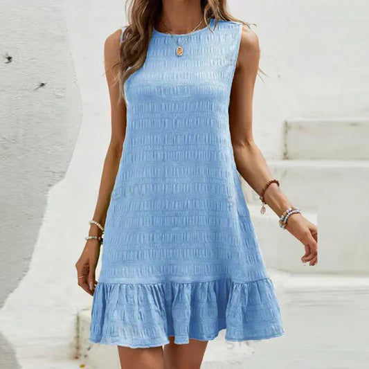 Ruffled Dress - Casual - Lightweight - Ideal for Summer