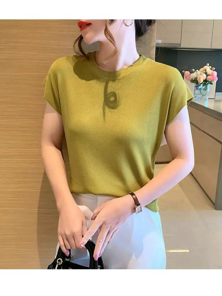 Chic Knitted Pullover for Women