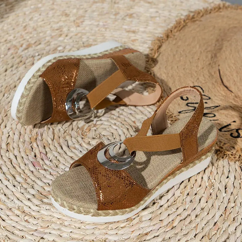 Ivyshape | Luxury Designer Summer Sandals for Ultimate Comfort