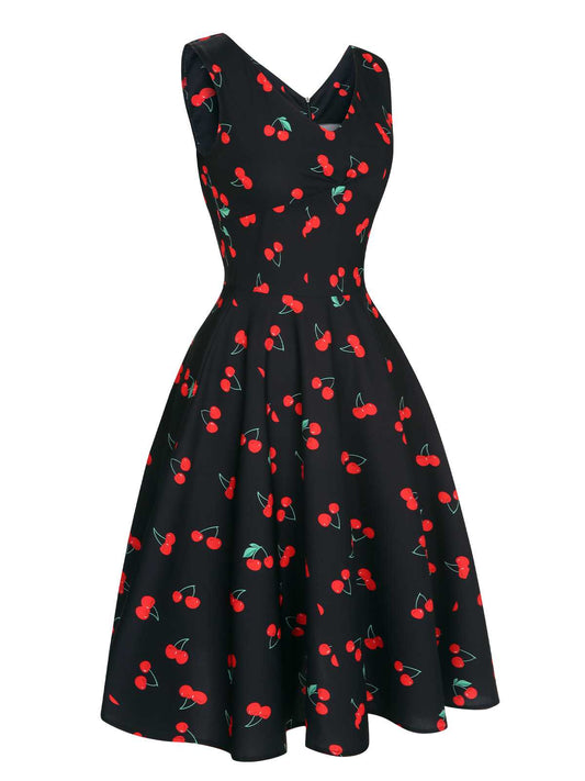 Black Cherry Sleeveless Dress