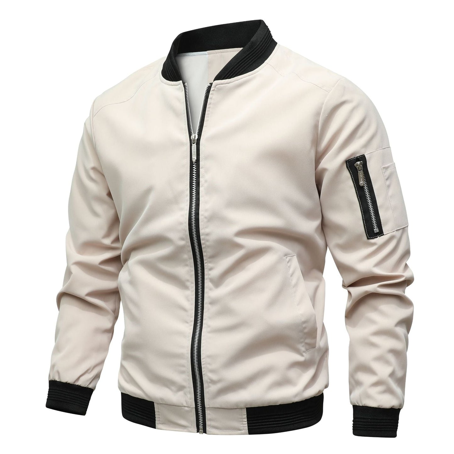Ivyshape | Classic Style Bomber Jacket for Men