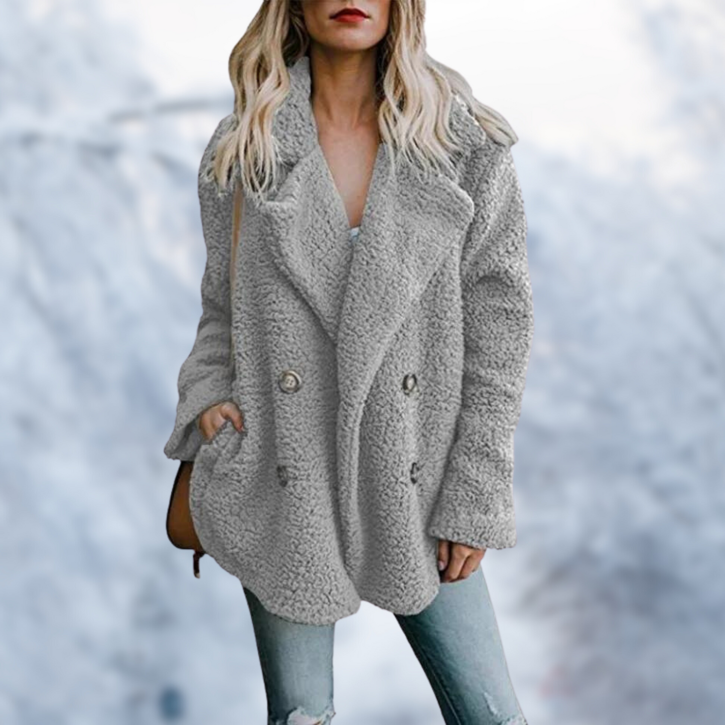 Ivyshape | Effortless and Stylish Winter Coat