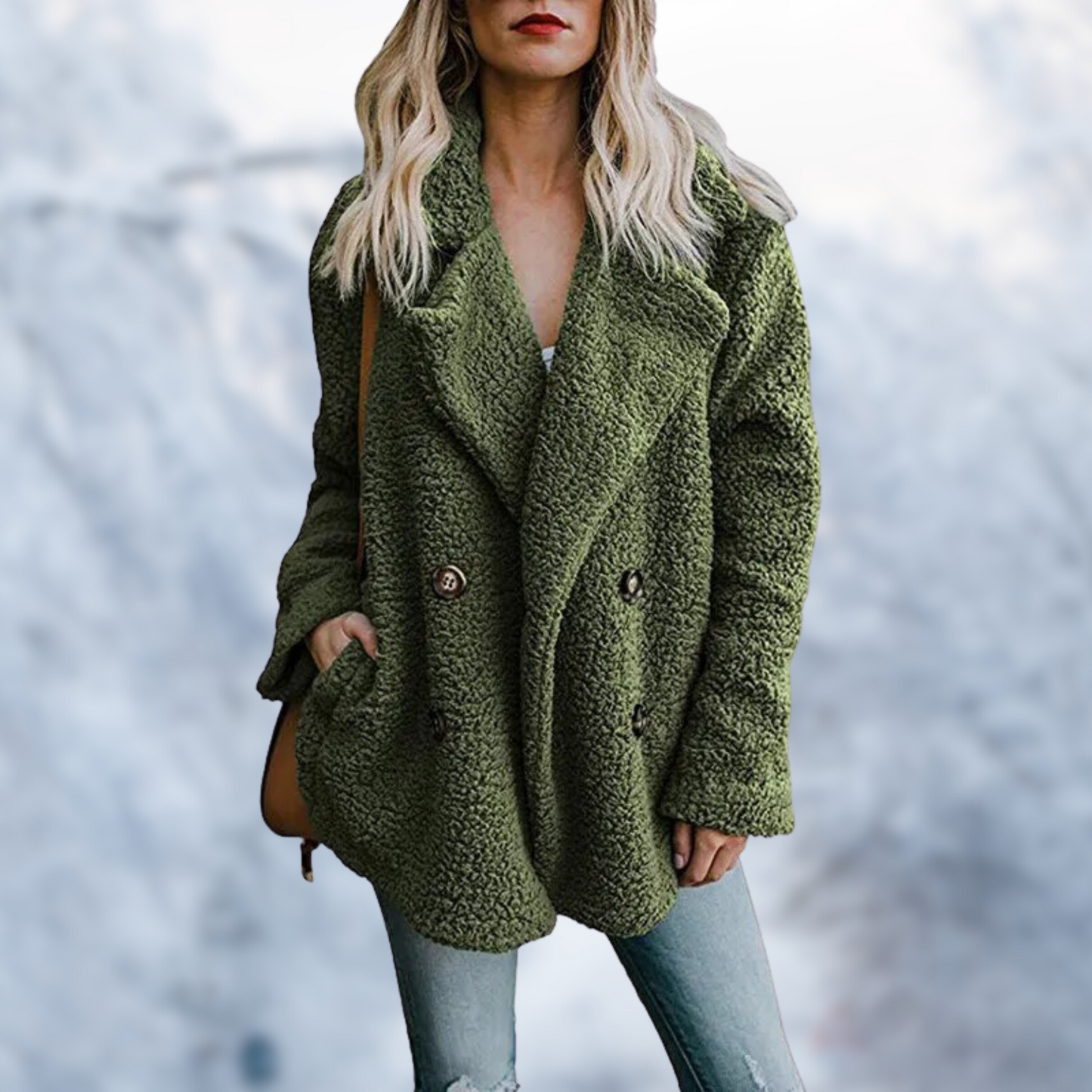 Ivyshape | Effortless and Stylish Winter Coat