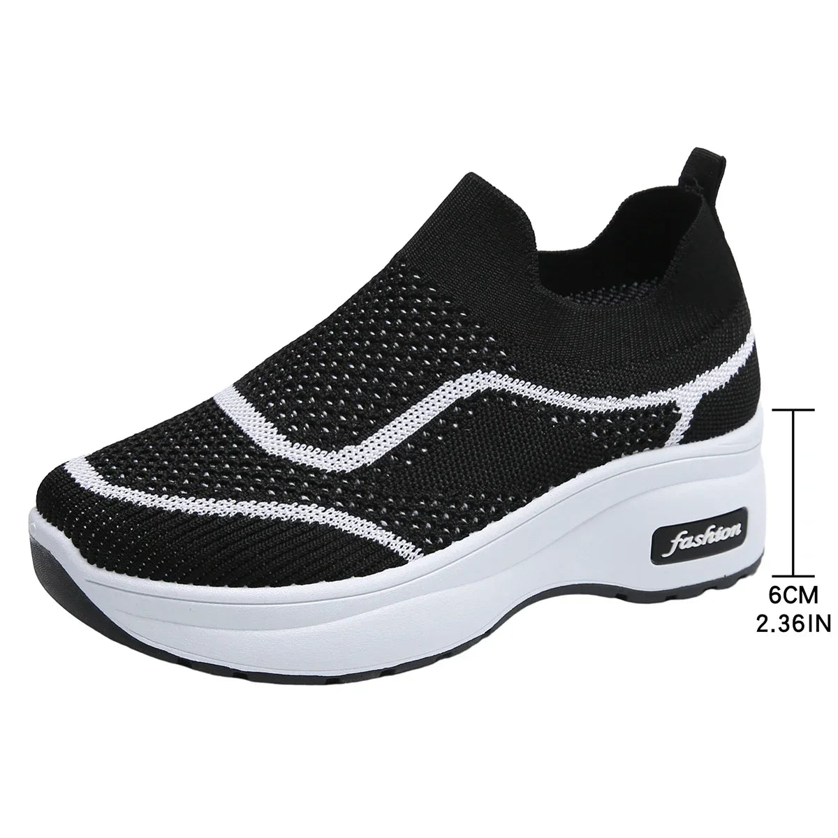 Stylish Slip-On Running Sneakers for Women