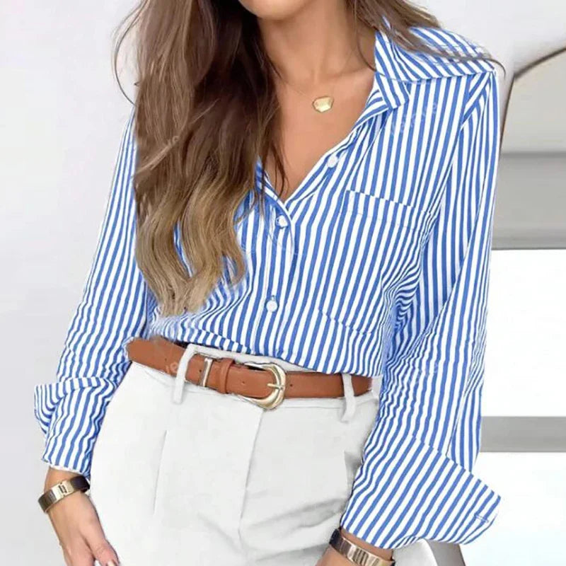 Trendy Striped Blouse for Women