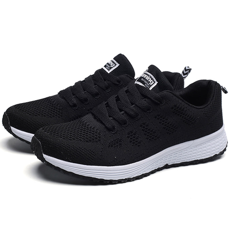 Women's Breathable Outdoor Lace-Up Sneakers