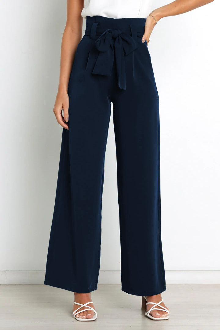 Ivyshape | Stylish and Cozy Fall Wide-Leg Pants for Women