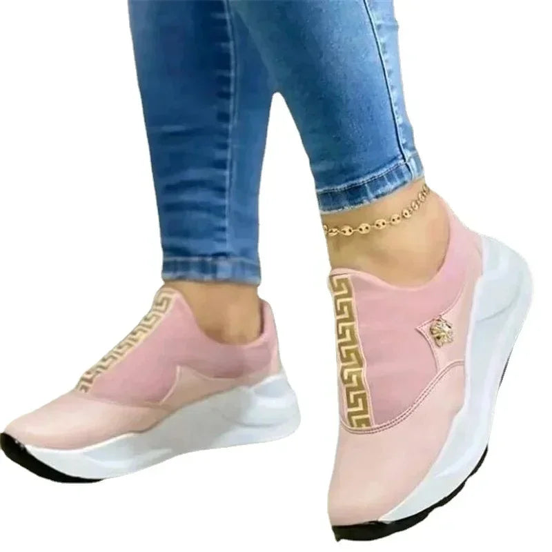 Lightweight Non-Slip Platform Sneakers for Women