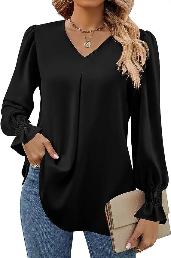 Elegant Loose Chiffon Blouse for Women