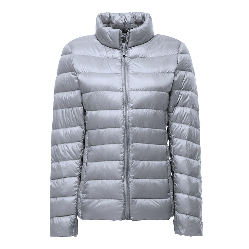 Ivyshape | Women's Winter Soft White Duck Down Jacket