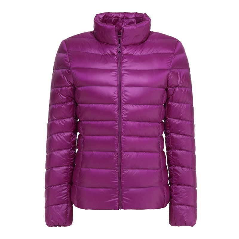 Ivyshape | Women's Winter Soft White Duck Down Jacket