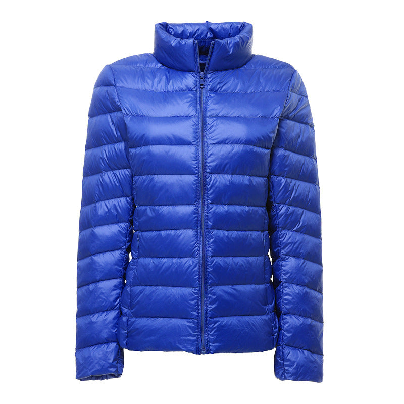 Ivyshape | Women's Winter Soft White Duck Down Jacket