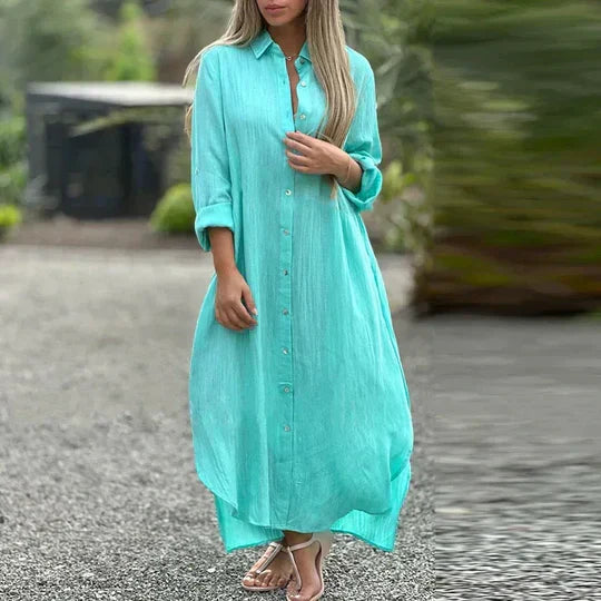 Ivyshape | Long Relaxed Dress