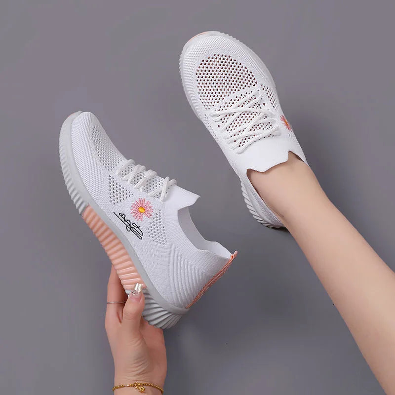 Stylish Breathable Mesh Sneakers for Women