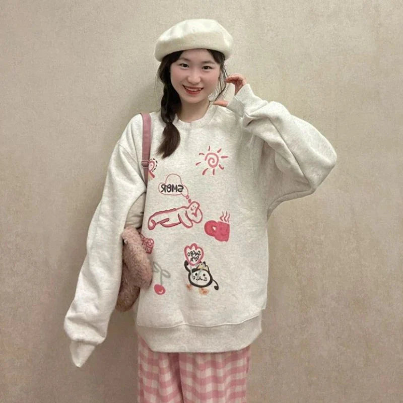 Cute And Cozy Cartoon Styled Sweater