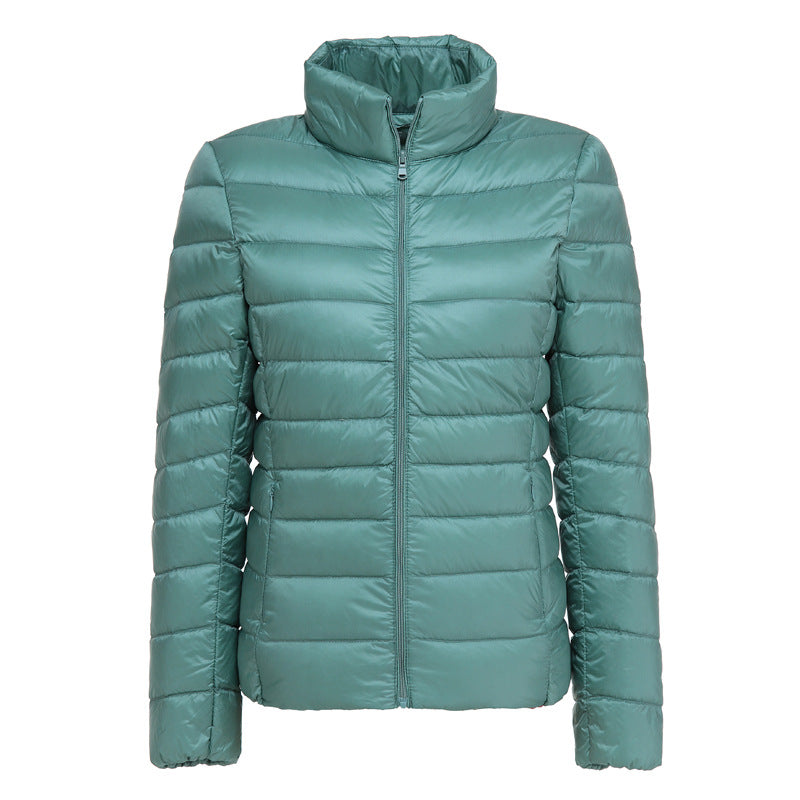 Ivyshape | Women's Winter Soft White Duck Down Jacket