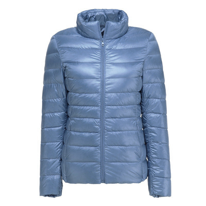 Ivyshape | Women's Winter Soft White Duck Down Jacket