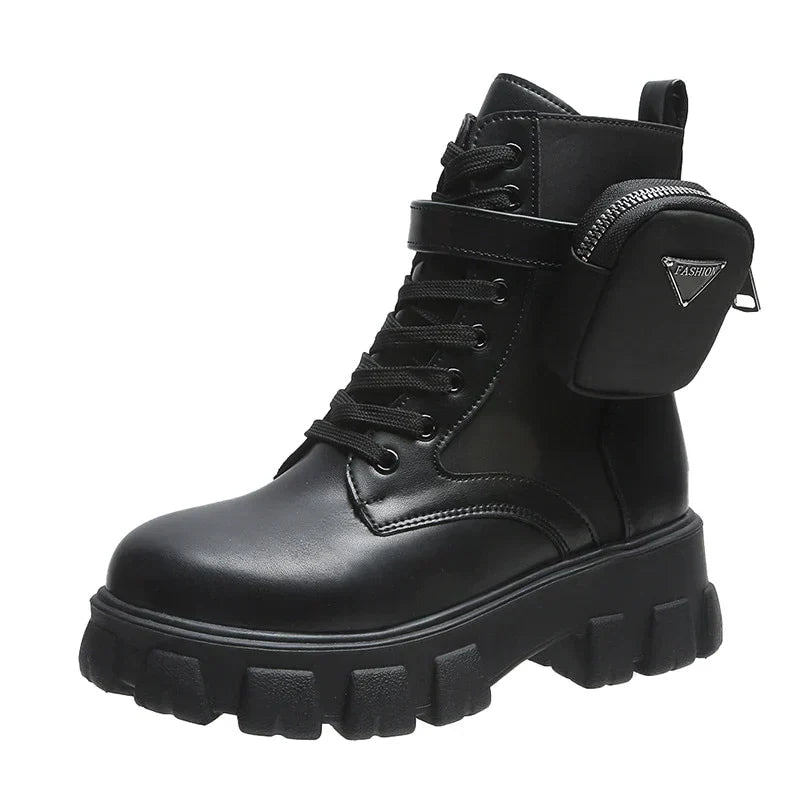Ivyshape | Biker Boots Durable Motorcycle Boots