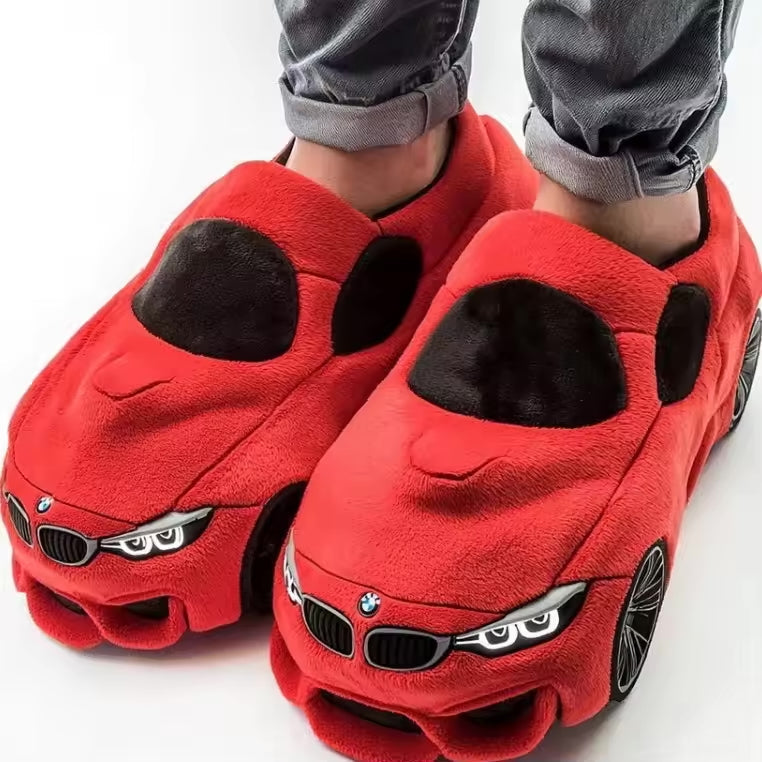 IvyShape | Auto Inspired Design Slippers with Non-Slip Sole for Maximum Comfort