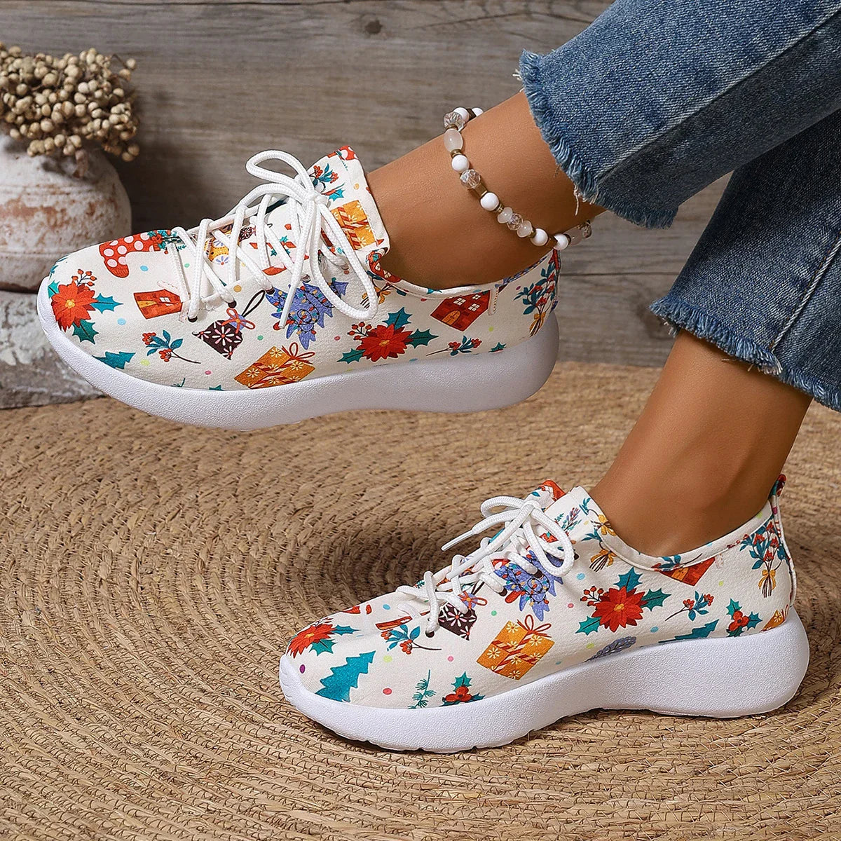 Trendy Casual Platform Sneakers for Women