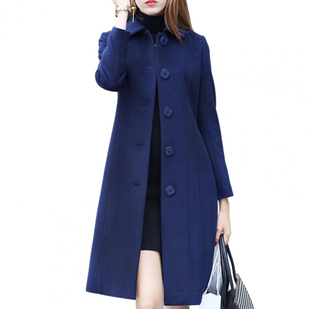 Ivyshape | Women's Mid-Length Elegant Winter Coat