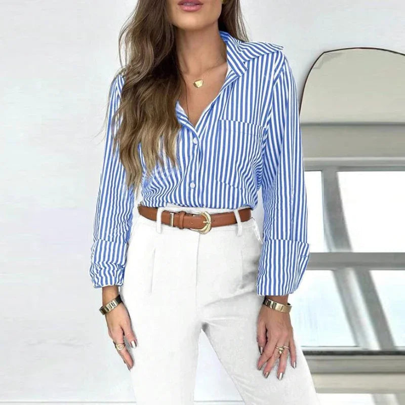 Trendy Striped Blouse for Women