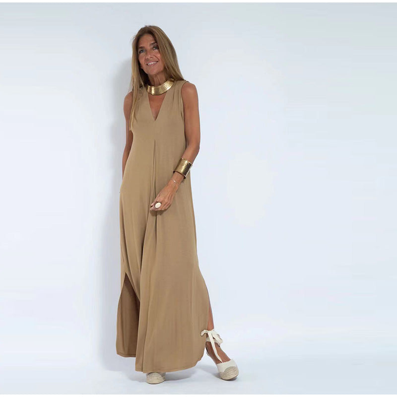 Summer Elegant Maxi Dress with Cardigan | Ideal for Summer