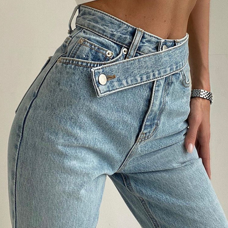 Stylish High Waisted Jeans