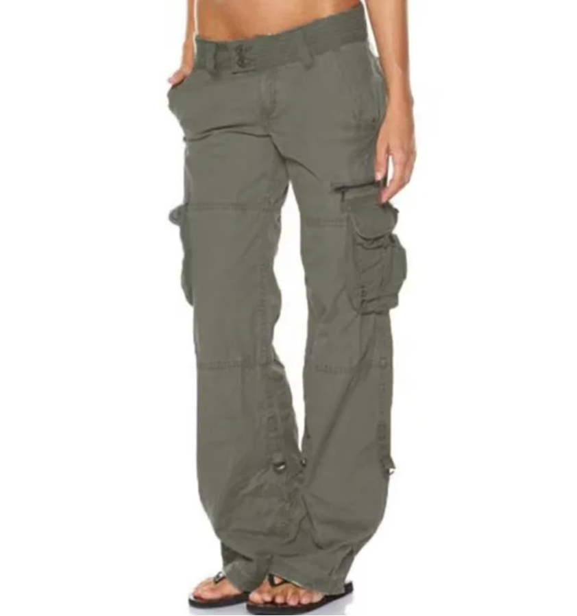 Ivyshape | Women's Cargo with Pockets