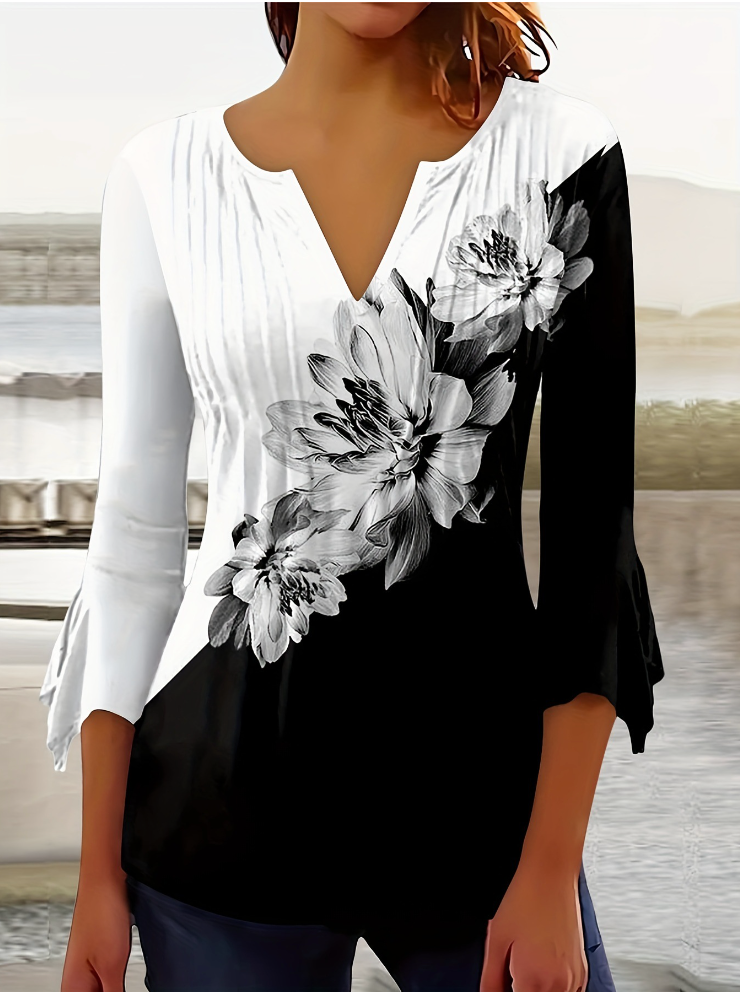 Trendy buttoned shirt for women