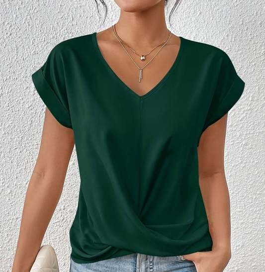 Women's V-neck shirt